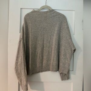 Grey cashmere sweater from Anthropologie, size L